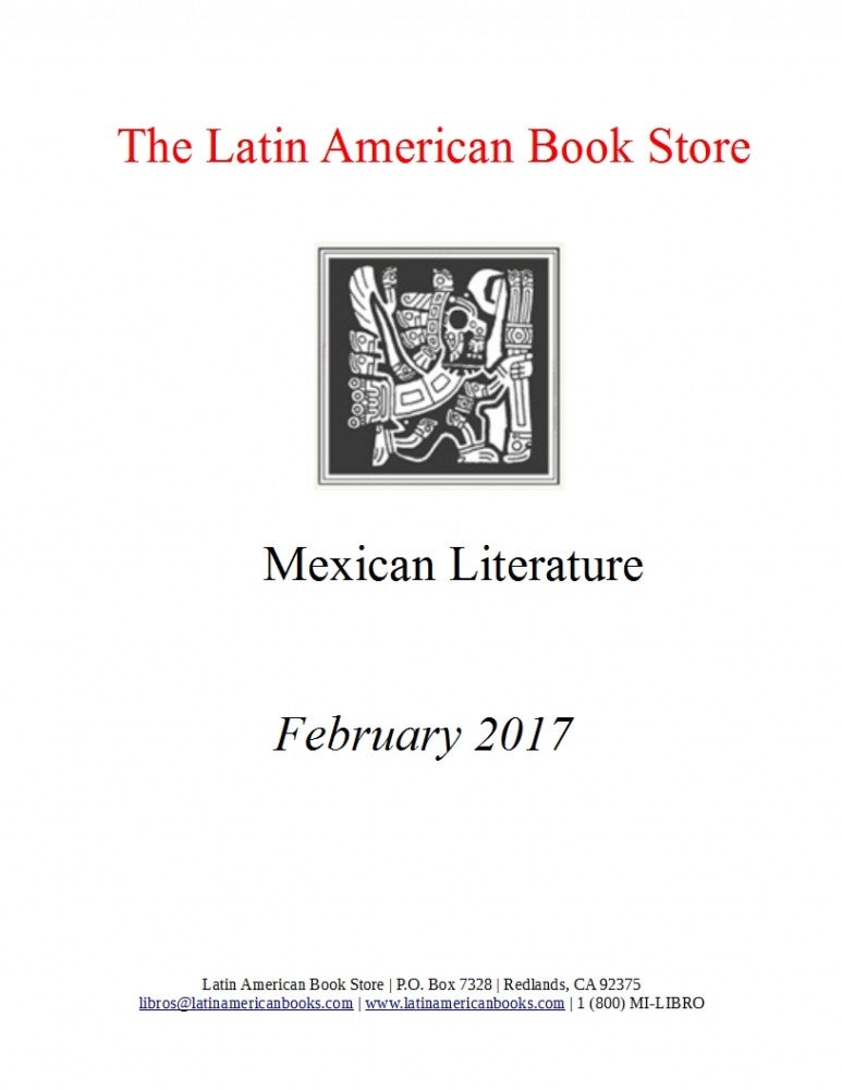 Mexican literature -- February 2017 