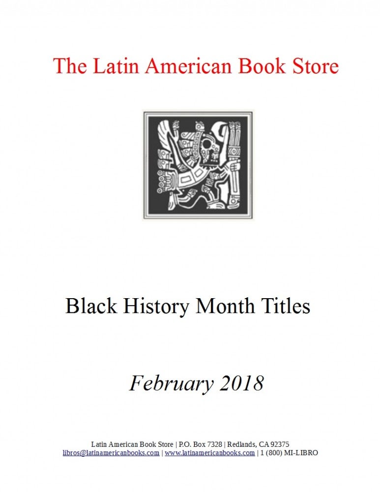 Black History Month Titles -- February 2018