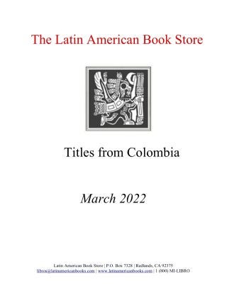Colombian Titles -- March 2022