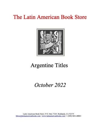 Titles from Argentina, October 2022 